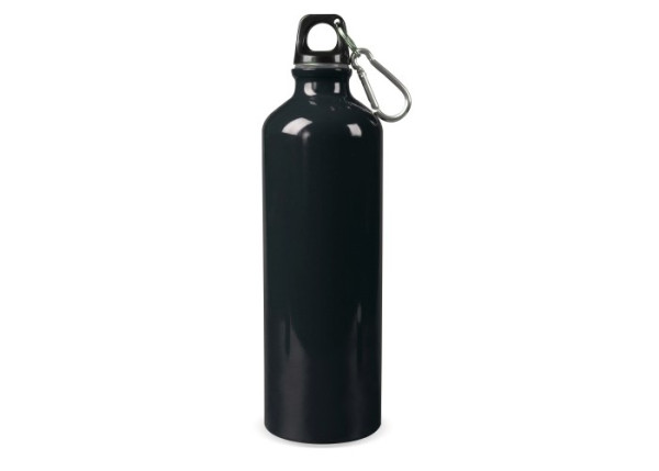 Aluminium Outdoor Trinkflasche Flasche mit Karabiner Schraubverschluss 750  ml